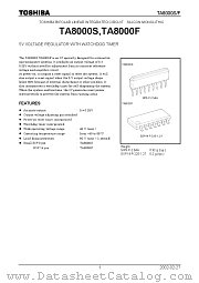 TA8000S datasheet pdf TOSHIBA