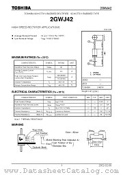 2GWJ42 datasheet pdf TOSHIBA