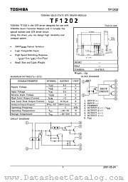 TF1202 datasheet pdf TOSHIBA