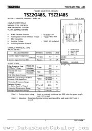 TSZ2G48S datasheet pdf TOSHIBA