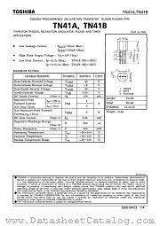 TN41A datasheet pdf TOSHIBA