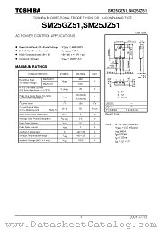 SM25JZ51 datasheet pdf TOSHIBA