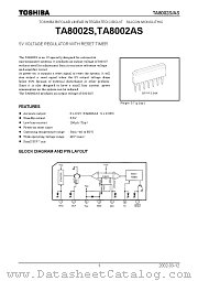 TA8002AS datasheet pdf TOSHIBA