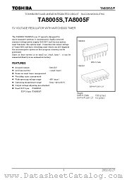 TA8005F datasheet pdf TOSHIBA