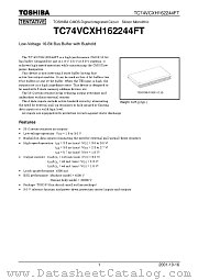 TC74VCXH162244FT datasheet pdf TOSHIBA