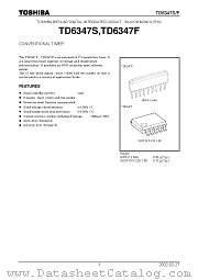 TD6347S datasheet pdf TOSHIBA