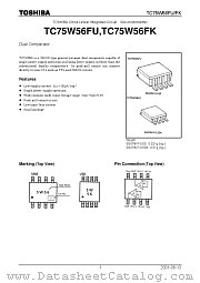 TC75W56FU datasheet pdf TOSHIBA