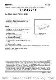 TPD2004F datasheet pdf TOSHIBA