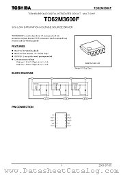 TD62M3600F datasheet pdf TOSHIBA