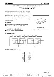 TD62M4500F datasheet pdf TOSHIBA