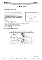 TD62915F datasheet pdf TOSHIBA