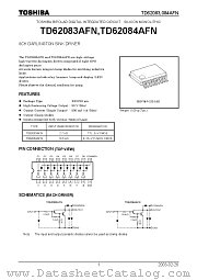 TD62083AFN datasheet pdf TOSHIBA