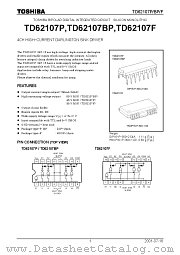 TD62107P datasheet pdf TOSHIBA