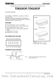 TD62303F datasheet pdf TOSHIBA