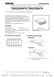 TD62304AFN datasheet pdf TOSHIBA