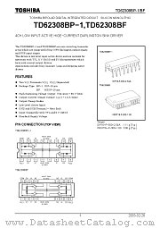 TD62308BP-1 datasheet pdf TOSHIBA