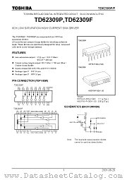 TD62309F datasheet pdf TOSHIBA