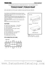 TD62318AP datasheet pdf TOSHIBA