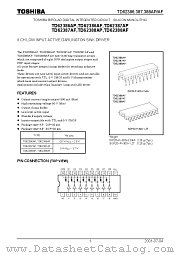 TD62387AF datasheet pdf TOSHIBA