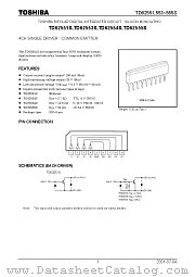 TD62554S datasheet pdf TOSHIBA