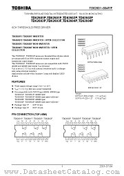 TD62603F datasheet pdf TOSHIBA