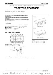 TD62703P datasheet pdf TOSHIBA