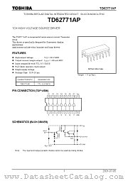 TD62771AP datasheet pdf TOSHIBA