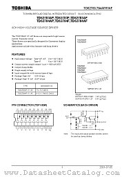 TD62784AP datasheet pdf TOSHIBA