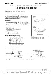 TD62786F datasheet pdf TOSHIBA