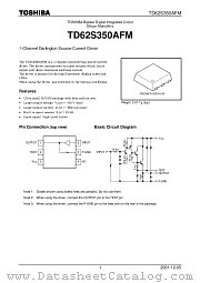 TD62S350AFM datasheet pdf TOSHIBA