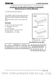 ULN2004AFW datasheet pdf TOSHIBA