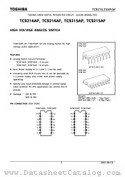 TC9215AP datasheet pdf TOSHIBA