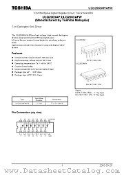 ULQ2003AFW datasheet pdf TOSHIBA