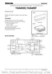 TA8409S datasheet pdf TOSHIBA