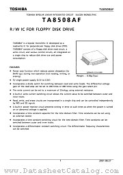 TA8508AF datasheet pdf TOSHIBA