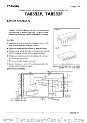 TA8532F datasheet pdf TOSHIBA