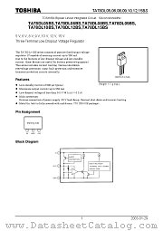 TA78DL10BS datasheet pdf TOSHIBA