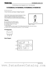 TA78DM05S datasheet pdf TOSHIBA