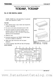 TC9246F datasheet pdf TOSHIBA