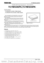 TC7MH240FK datasheet pdf TOSHIBA