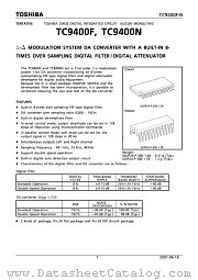 TC9400F datasheet pdf TOSHIBA