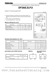 DF3A8.2LFU datasheet pdf TOSHIBA