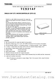 TC9314F datasheet pdf TOSHIBA