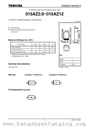 015AZ11 datasheet pdf TOSHIBA