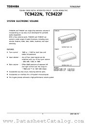 TC9422N datasheet pdf TOSHIBA