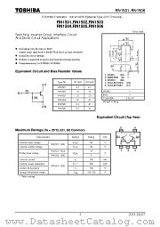 RN1501 datasheet pdf TOSHIBA