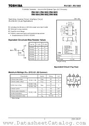 RN1964 datasheet pdf TOSHIBA