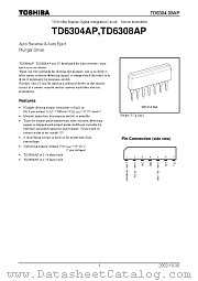 TD6304AP datasheet pdf TOSHIBA