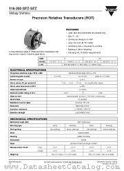 ROT-116 datasheet pdf Vishay