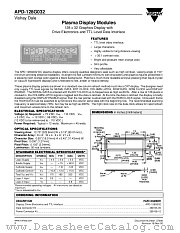 APD-128G032 datasheet pdf Vishay